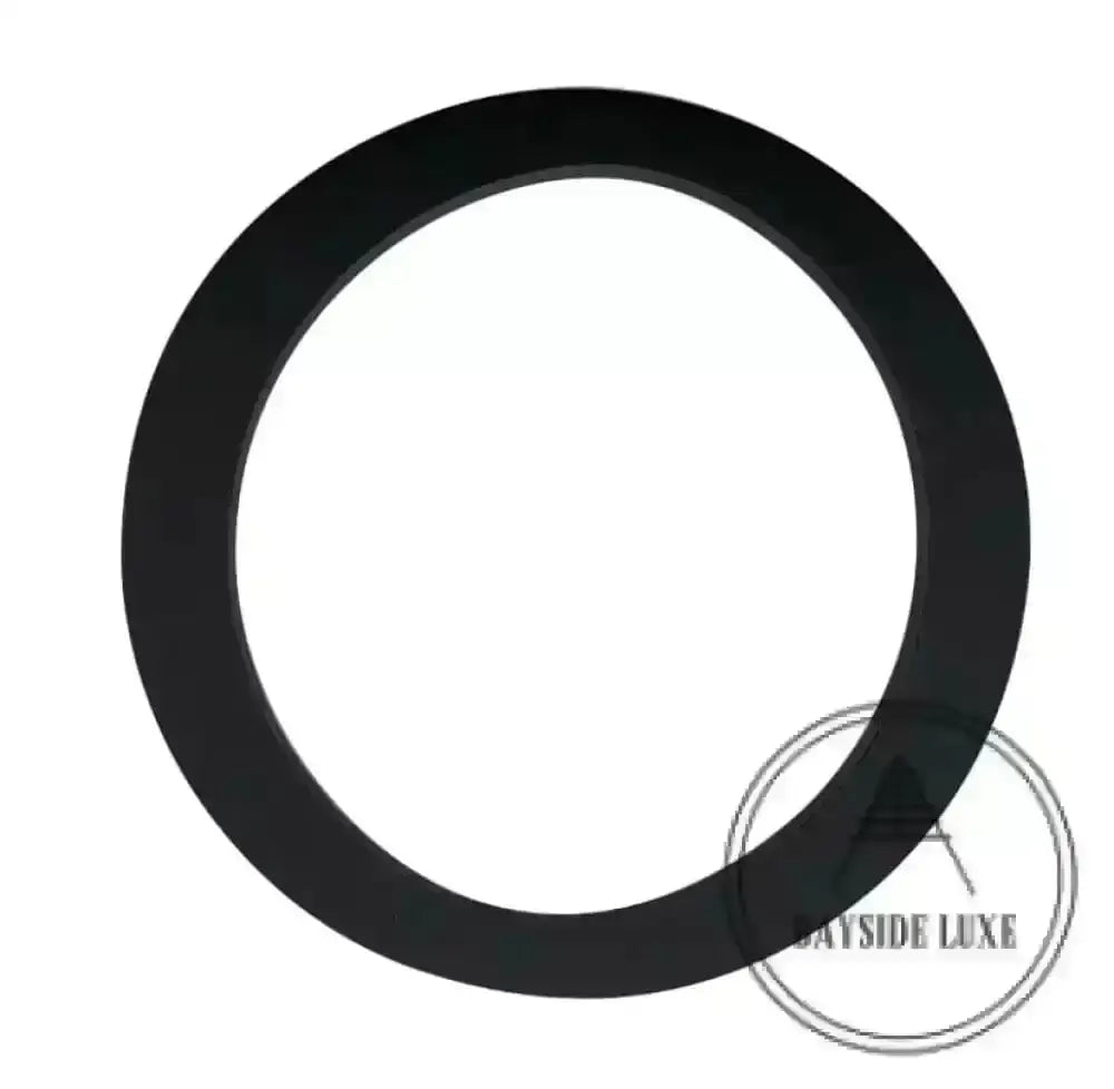 House Numbers Modern Bayside Luxe Floating House Numbers - Black 150mm