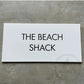 House Sign Bayside Luxe - Personalised Airbnb or Home Sign