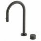 Kitchen Portsea Gooseneck Kitchen Mixer with Pullout Spray - Gunmetal