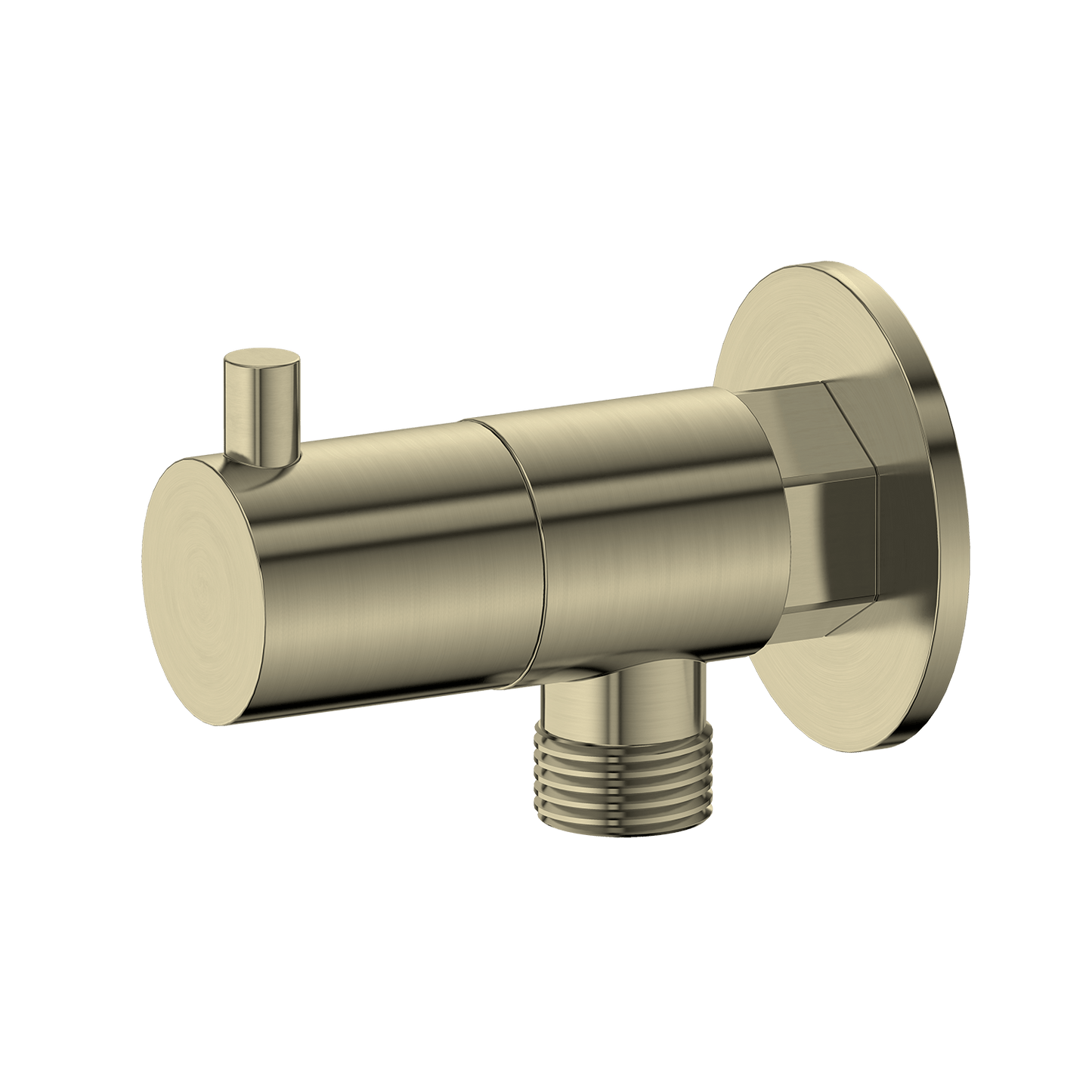 Kitchen Vaucluse Angle Valve Satin Brass