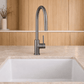 Kitchen Vaucluse Gooseneck Kitchen Mixer Tap - Gunmetal