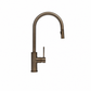 Kitchen Vaucluse Gooseneck Kitchen Mixer with Pullout Spray - Antique Brass