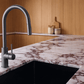 Kitchen Vaucluse Gooseneck Kitchen Mixer with Pullout Spray - Gunmetal