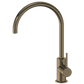 Kitchen Vaucluse Gooseneck Mixer Tap Antique Brass