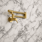 Kitchen Vaucluse Pot Filler - Satin Brass