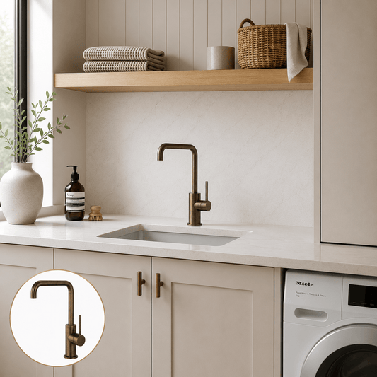 Kitchen Vaucluse Studio Kitchen Mixer Tap - Antique Brass