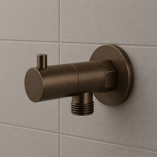 Kitchen Vaucluse Washing Machine Angle Valve - Antique Brass