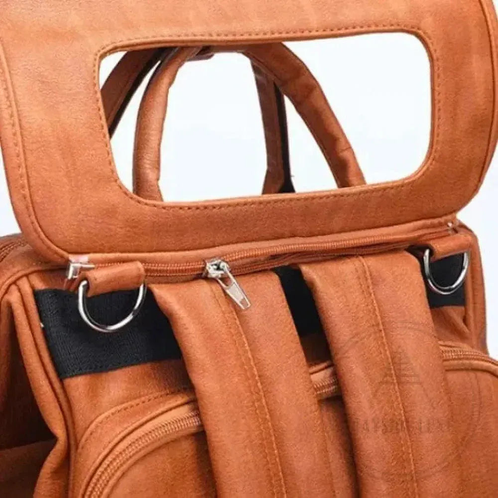 Luxe Abode - Scandi Style Vegan Leather Backpack