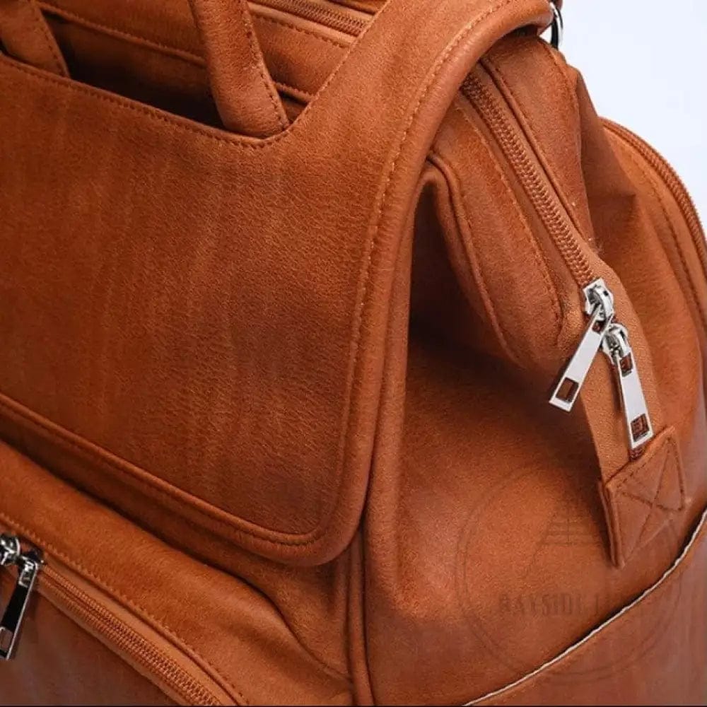 Luxe Abode - Scandi Style Vegan Leather Backpack