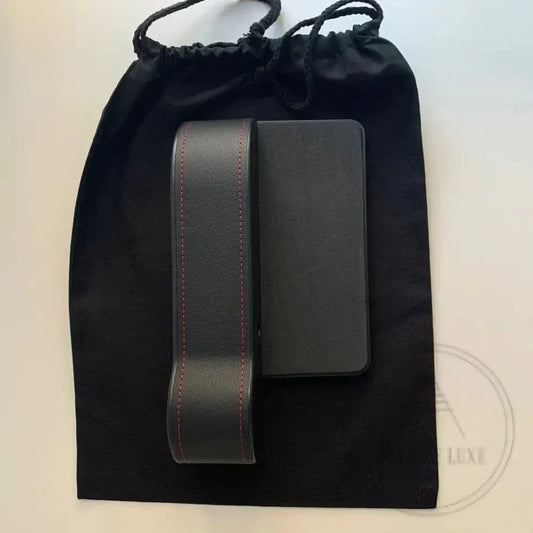 Luxe Auto - Executive Leather Car Caddy - Black