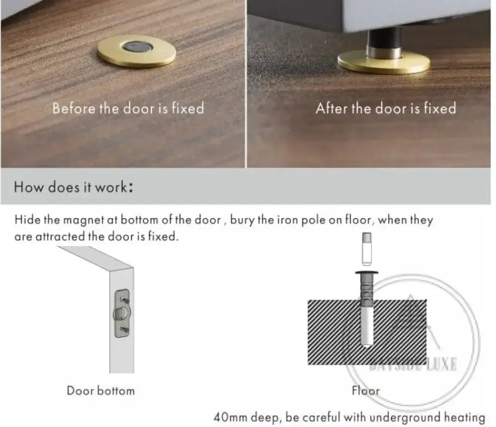 Luxe Doorware - Cremorne Point Magnetic Door Stop