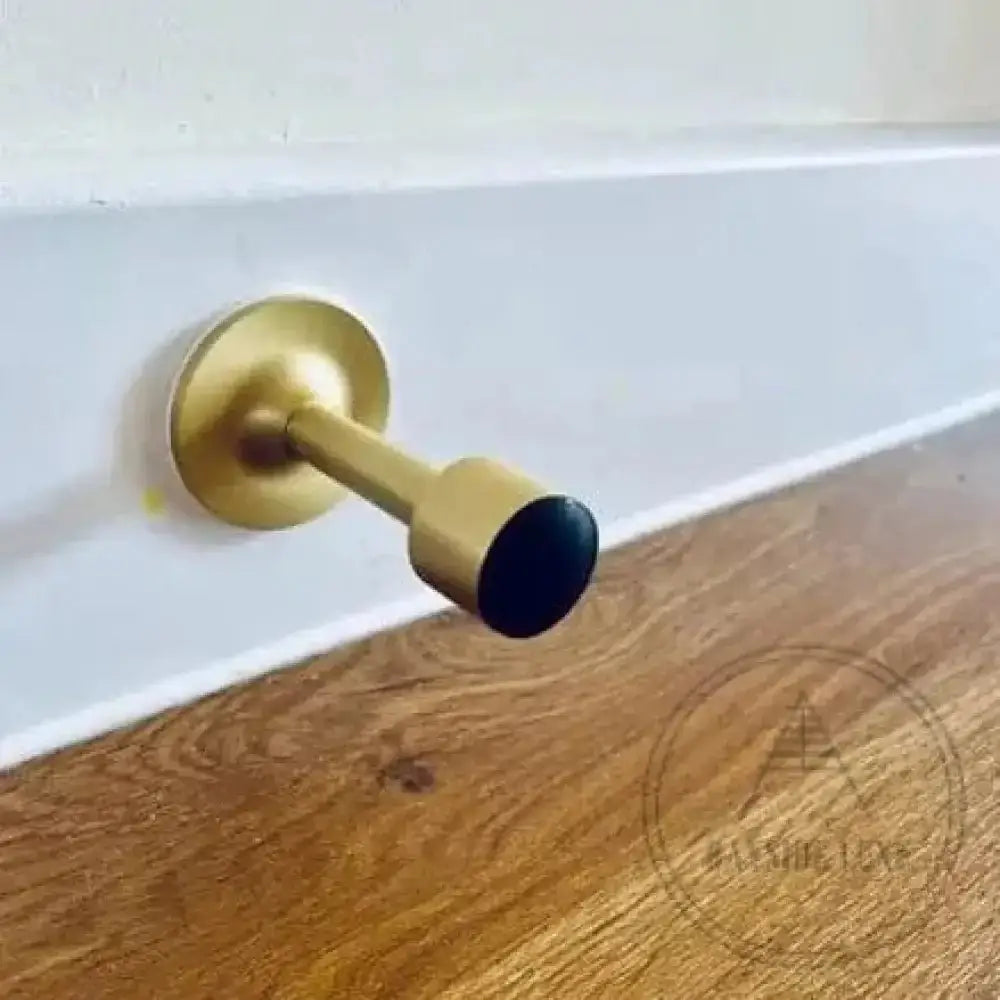 Luxe Doorware - Paddington Brass Door Stop - Satin Brass