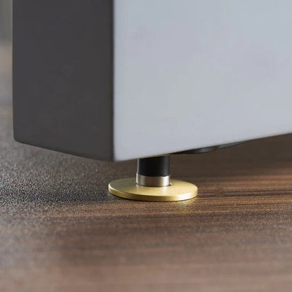80 x 23mm / Satin Brass / Solid Brass Luxe Doorware - Cremorne Point Magnetic Door Stop