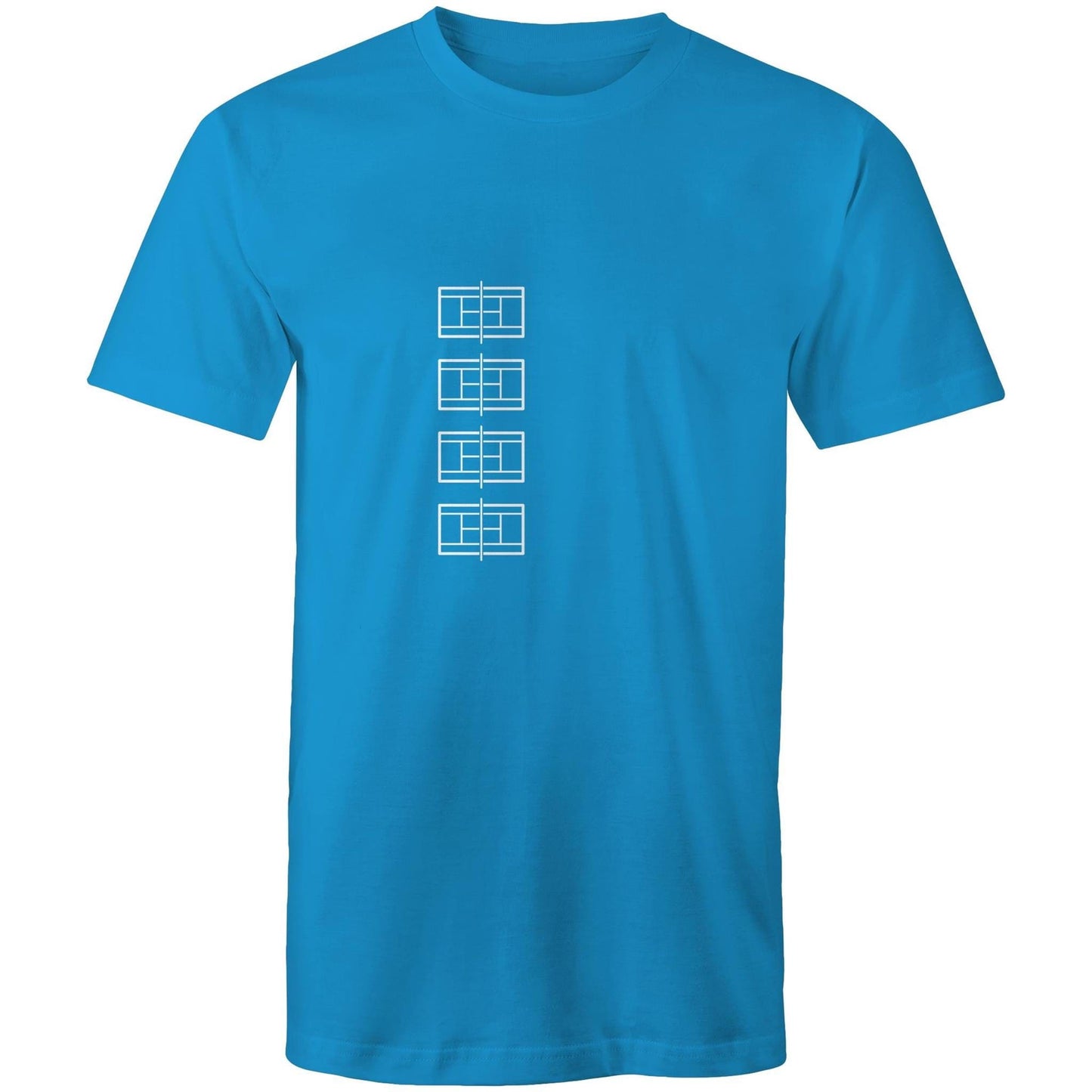 Arctic Blue / Small Bayside Tennis T-Shirt
