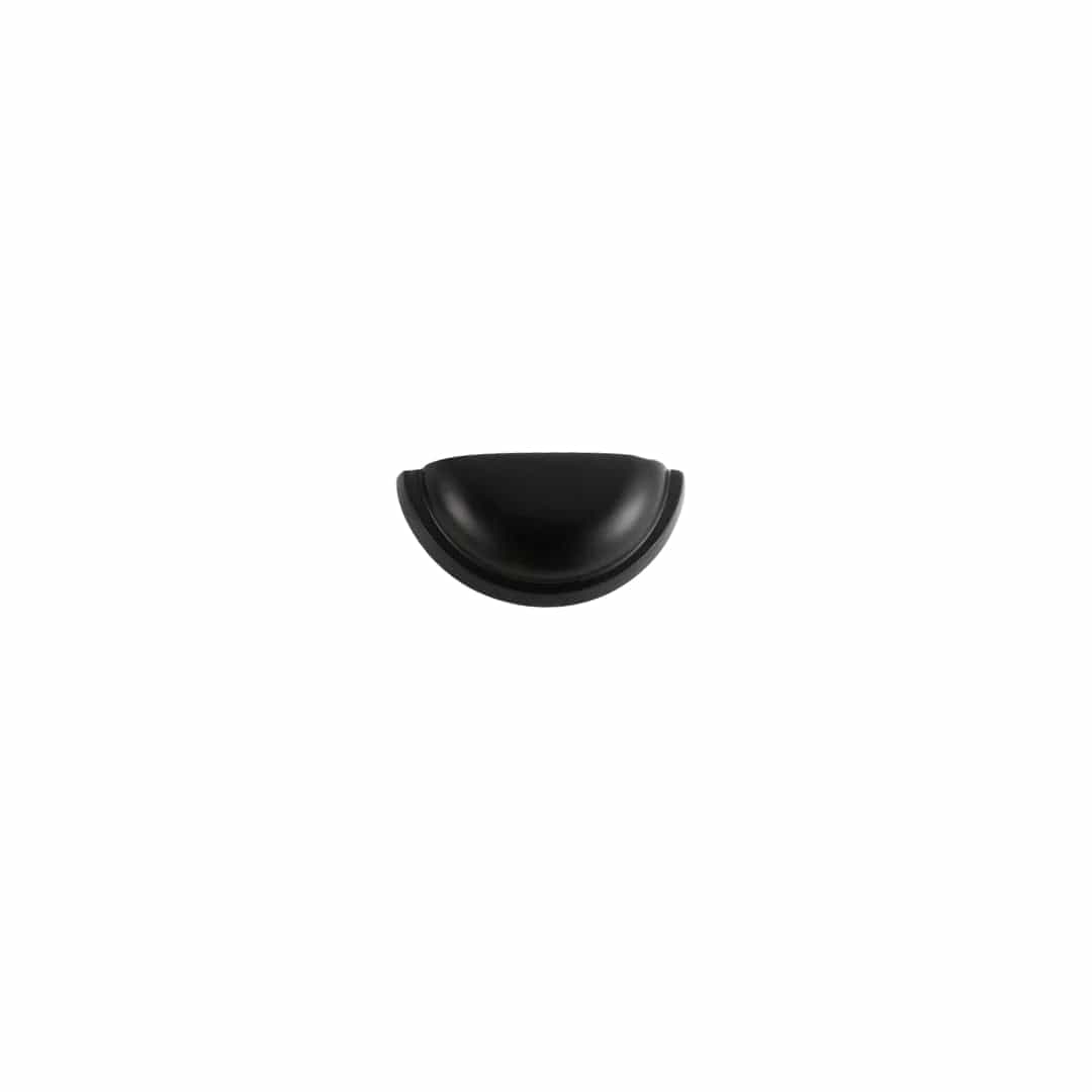 Black Bayside Luxe - Ascot Solid Brass Cup Pull