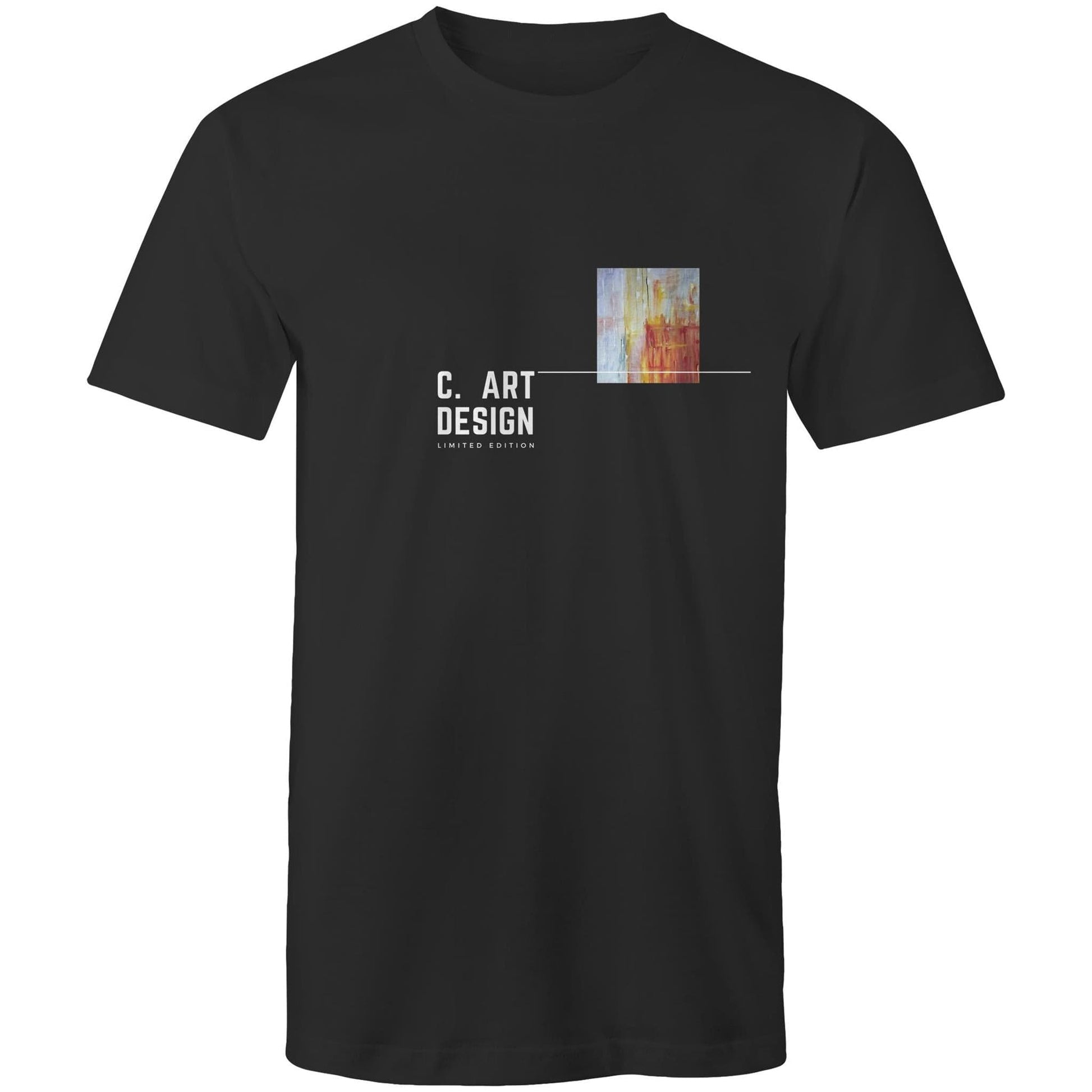 Black / Small C.  Art Design - Abstract Limited Edition T-Shirt