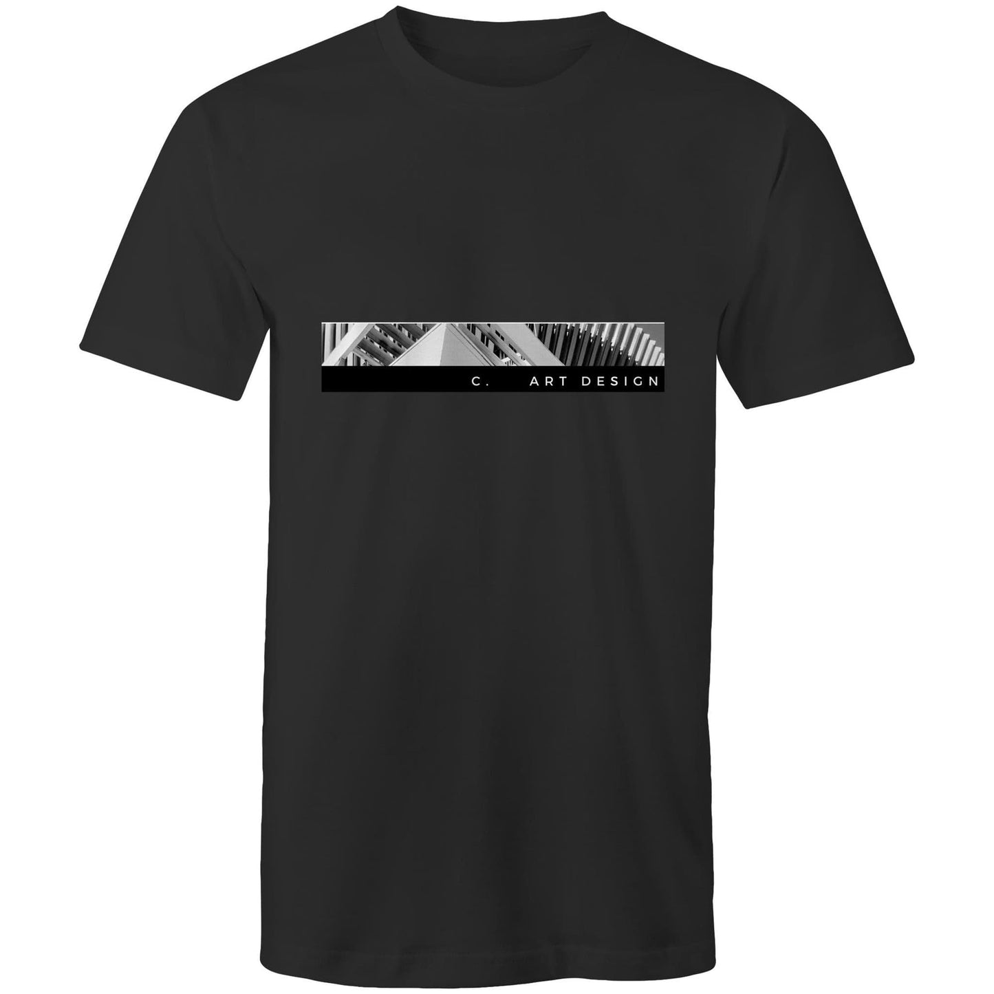 Black / Small C. Art Design - Build Peak T-Shirt