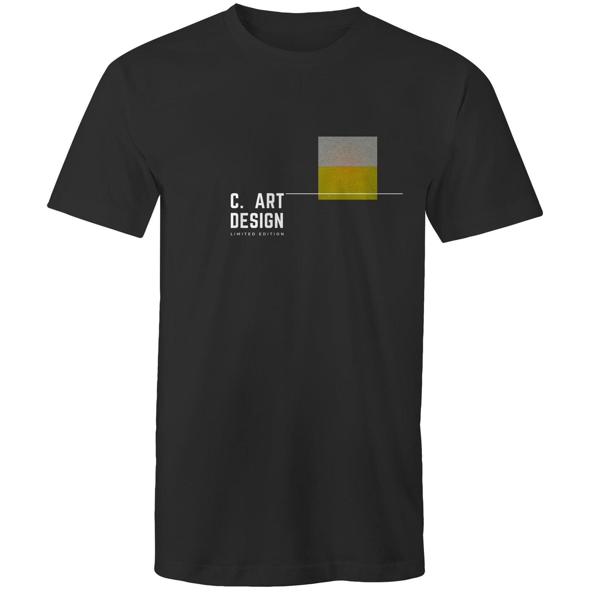 Black / Small C. Art Design - Limited Edition Mens T-Shirt