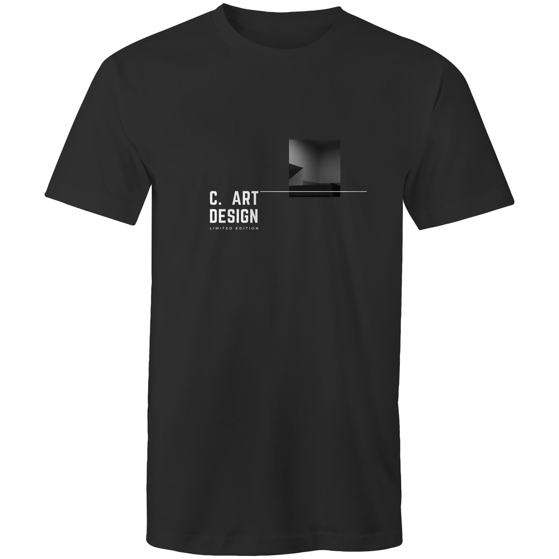 Black / Small C. Art Design - Modern Limited Edition T-Shirt