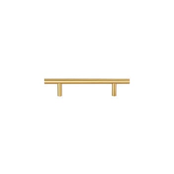 Cabinet Knobs & Handles 150 x 32mm (HS96) / Satin Brass / Solid Brass Bayside Luxe - Rose Bay Satin Brass Handles