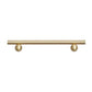 Cabinet Knobs & Handles 188 x 32mm (HS128) / Satin Brass / Solid Brass Bayside Luxe - Hamilton Brass Handles