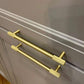 Cabinet Knobs & Handles 192 x 34.5mm (HS160) / Brass / Solid Brass Bayside Luxe - The Brighton - Brass Luxe Door Handles 130mm - 288mm