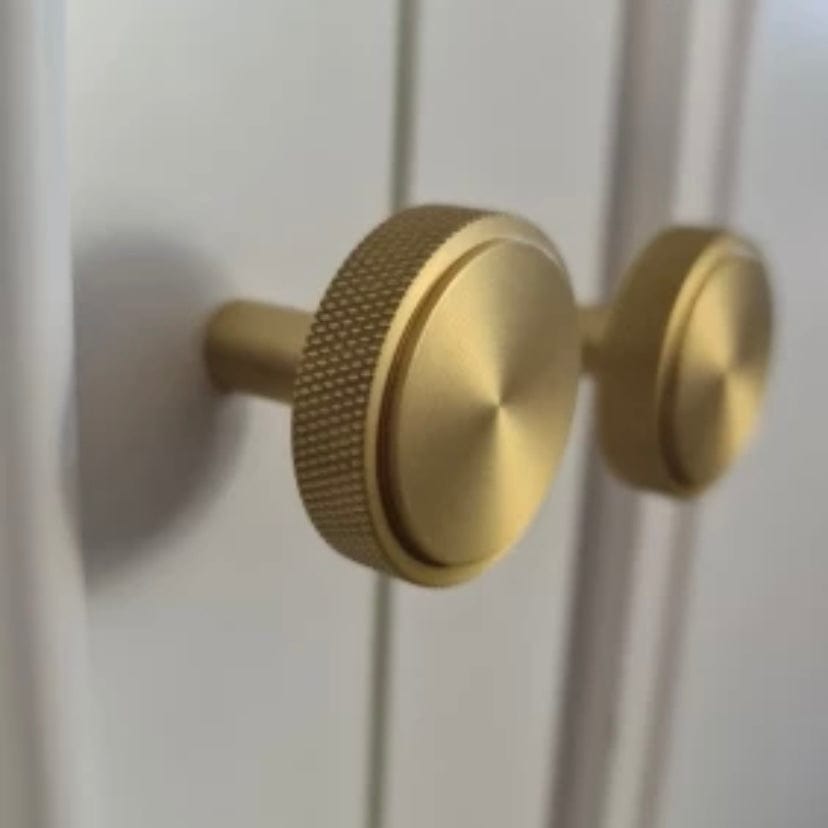 Cabinet Knobs & Handles 35 x 30mm / Brass / Solid Brass Bayside Luxe - The Brighton Range - Brass Door Knob