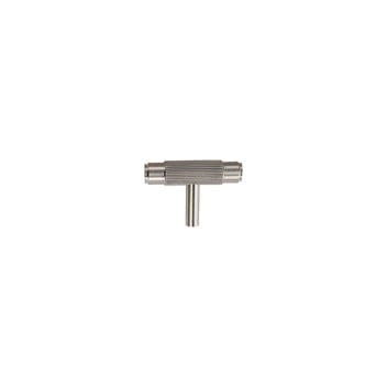 Cabinet Knobs & Handles 54.5 x 36mm T Bar / Nickel / Solid Brass Bayside Luxe - Toorak Brass T Bar Handles