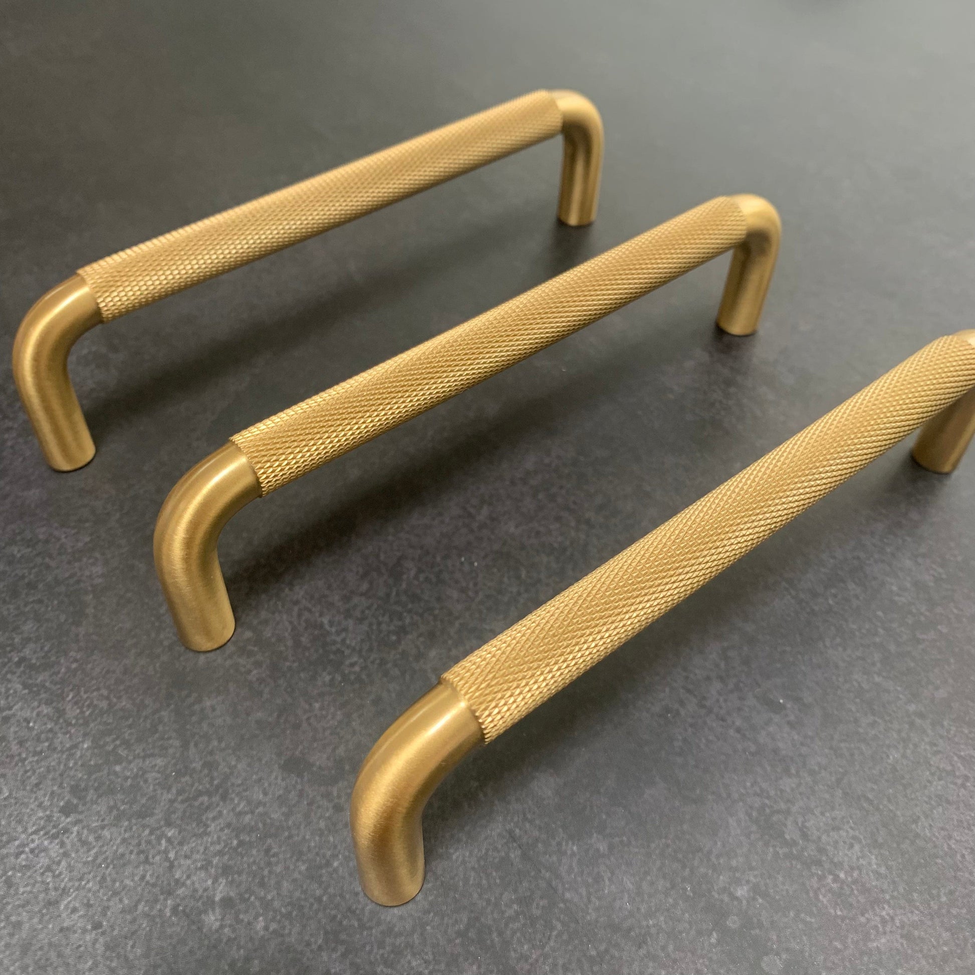 Cabinet Knobs & Handles Bayside Luxe - Double Bay Golden Brass Handle