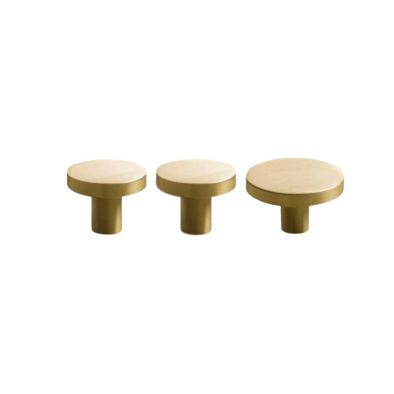 Cabinet Knobs & Handles Bayside Luxe - Elwood Modern Brass Knobs