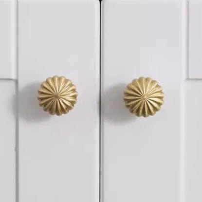 Cabinet Knobs & Handles Bayside Luxe - Fanfare Brass Knob