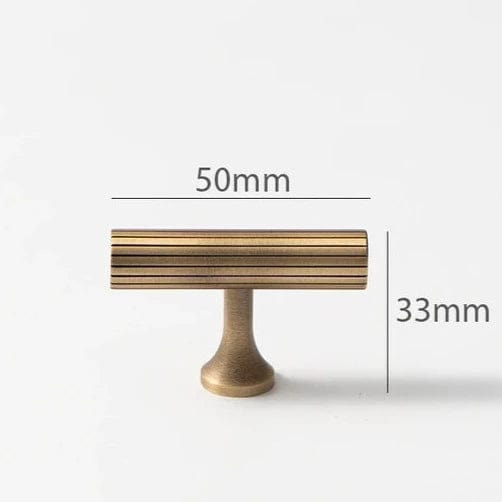Cabinet Knobs & Handles Bayside Luxe - Hawthorn Antique Brass Handles