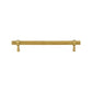 Cabinet Knobs & Handles Bayside Luxe - Mount Eliza Gold Brass Knurled Handles