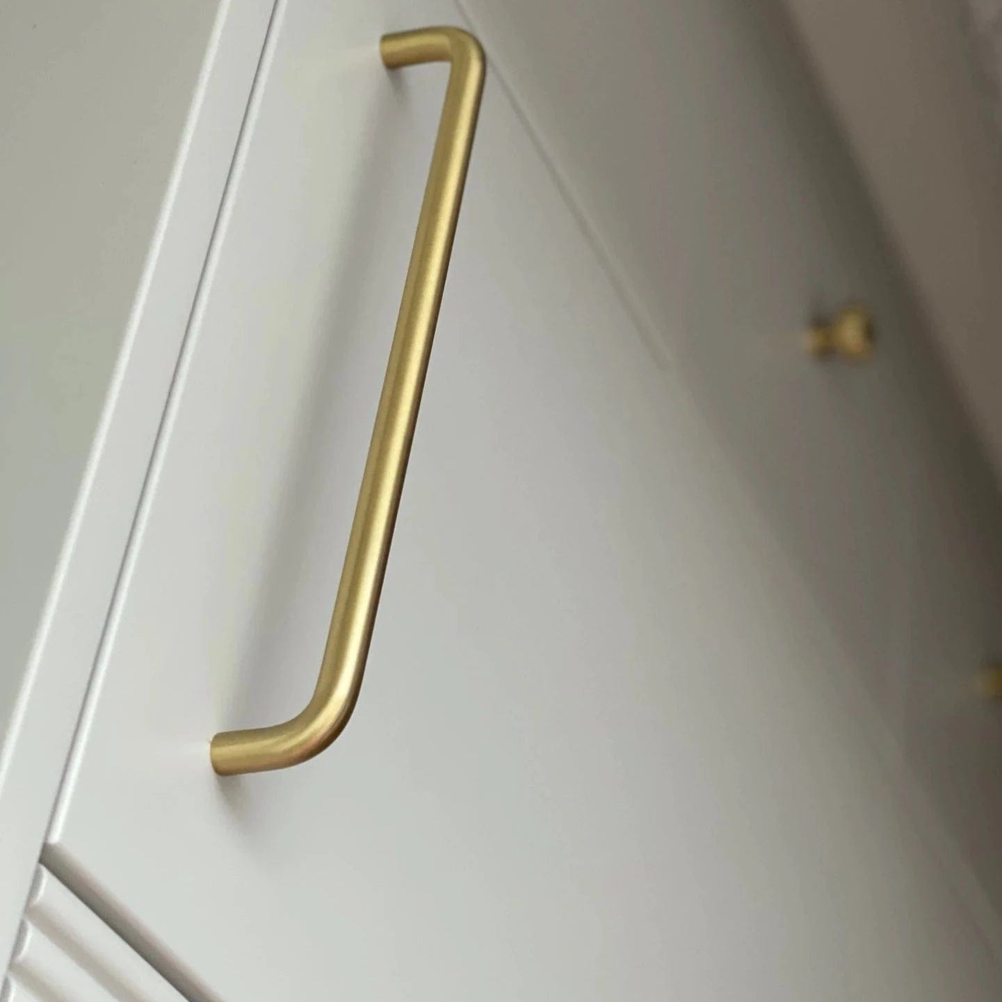 Cabinet Knobs & Handles Bayside Luxe - Nordic Golden Brass Cabinetry Handles