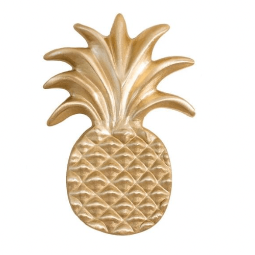Cabinet Knobs & Handles Brass / Solid Brass Bayside Luxe - Brass Pineapple Pull