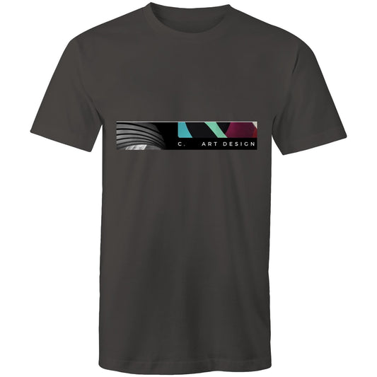 Charcoal / Small C. Art Design - Arc Men's T-Shirt