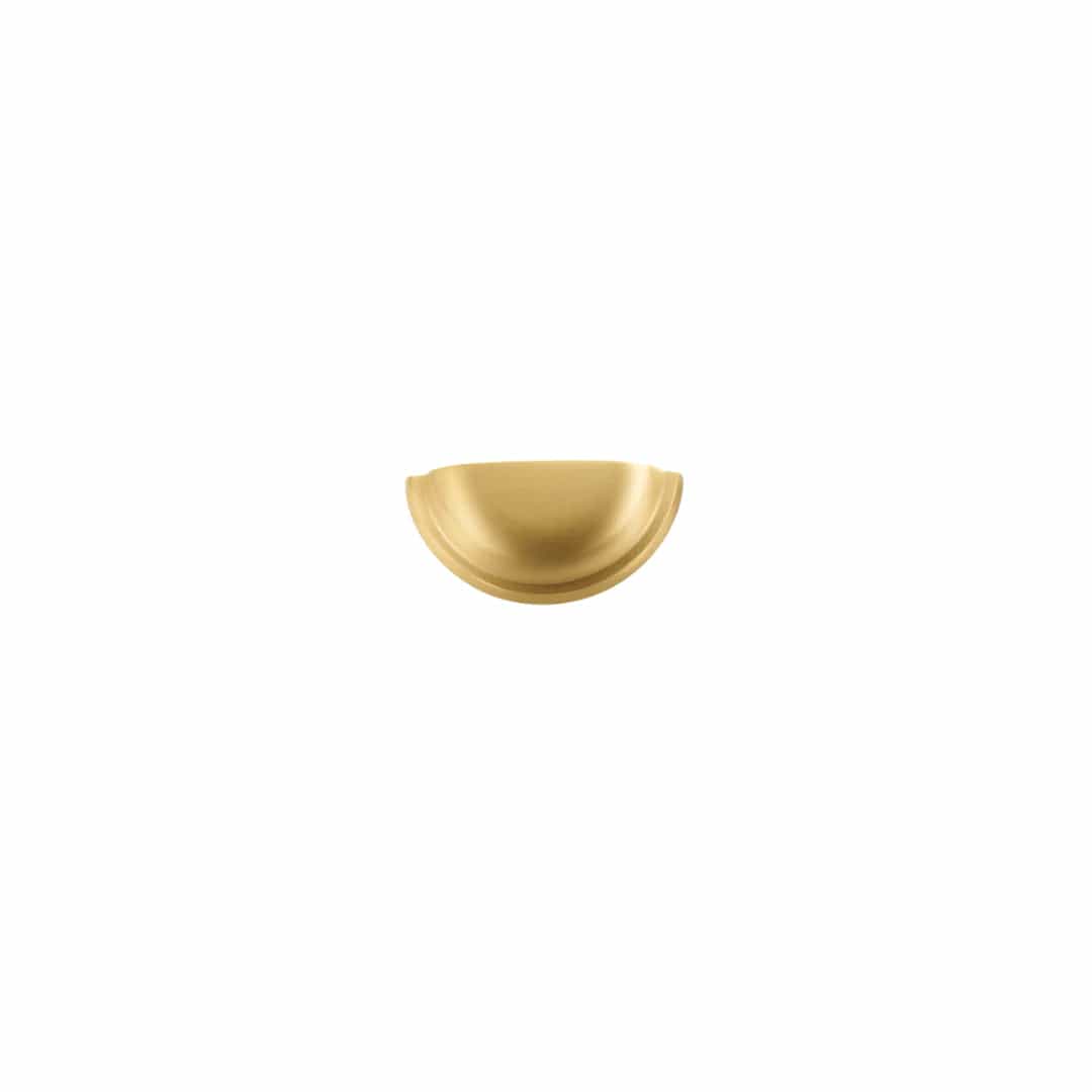 Gold Bayside Luxe - Ascot Solid Brass Cup Pull