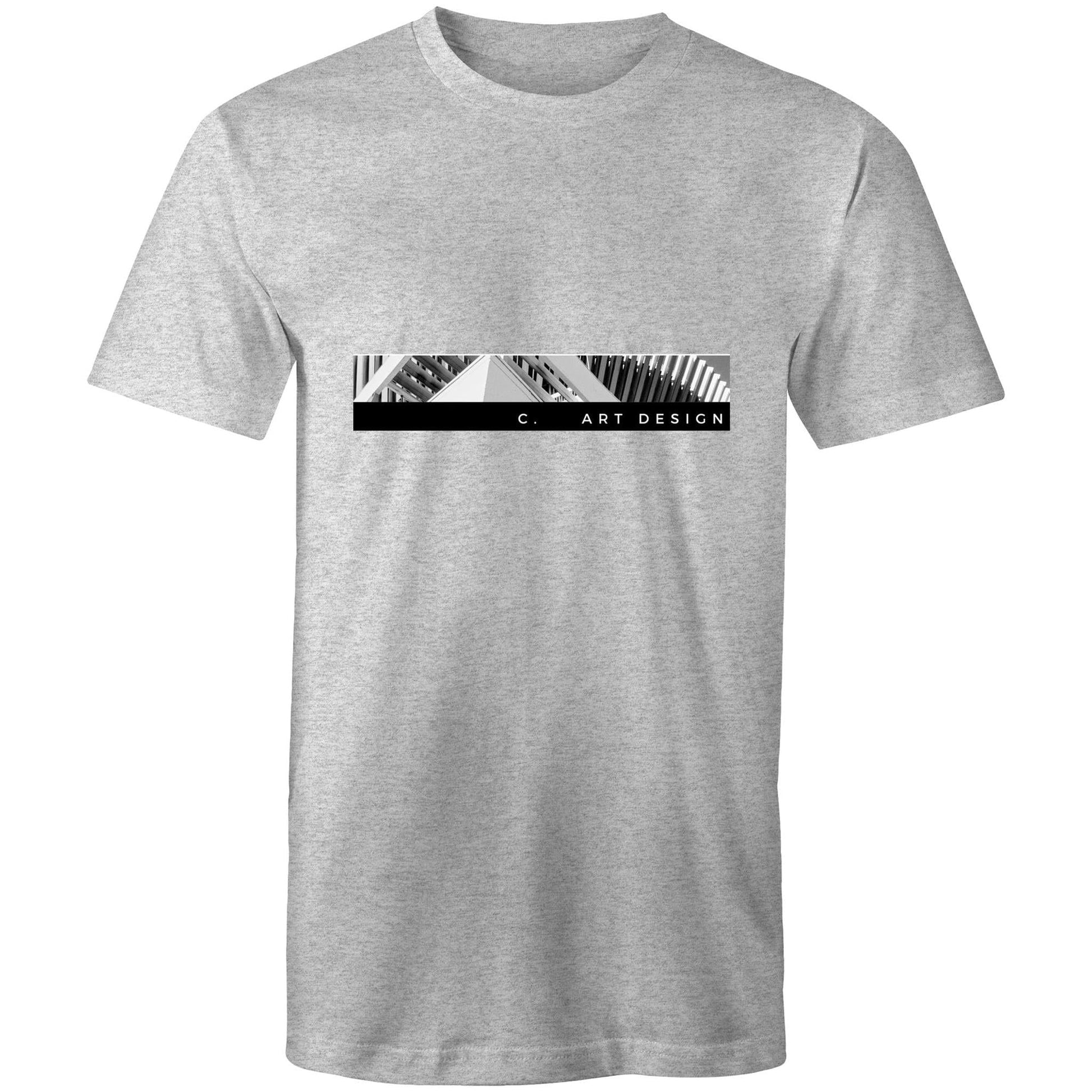 Grey Marle / Small C. Art Design - Build Peak T-Shirt