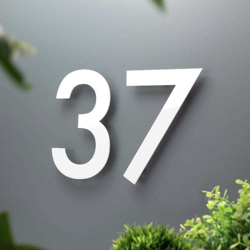 house number Bayside Luxe - Floating Letters & Numbers for Signage