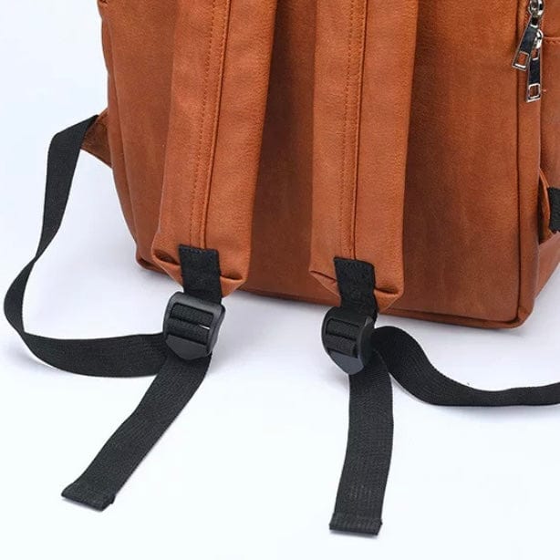 Luxe Abode - Scandi Style Vegan Leather Backpack