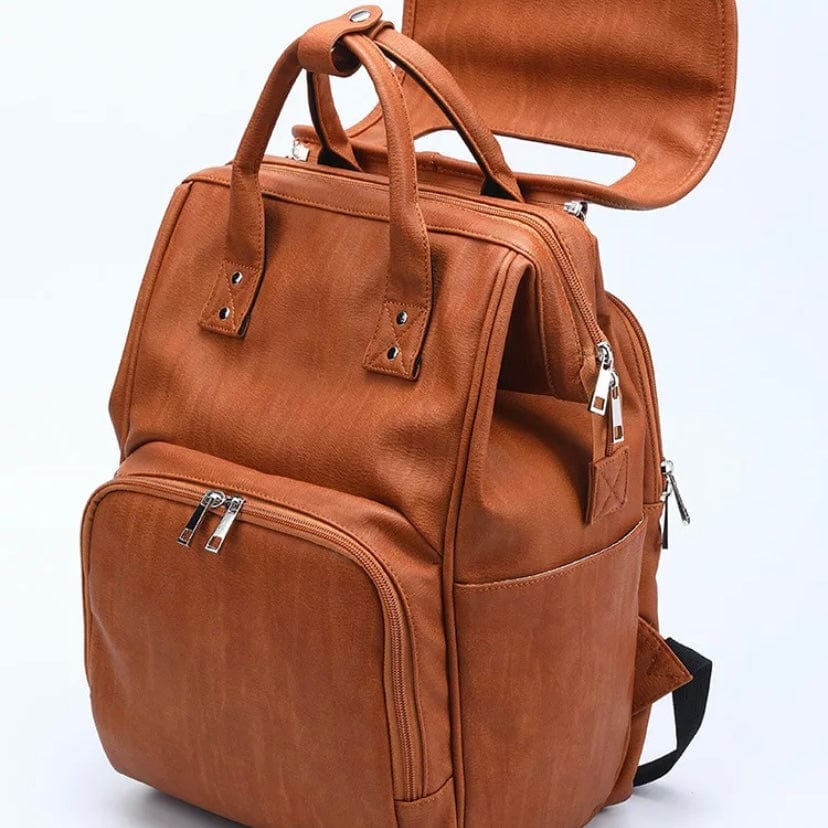 Luxe Abode - Scandi Style Vegan Leather Backpack