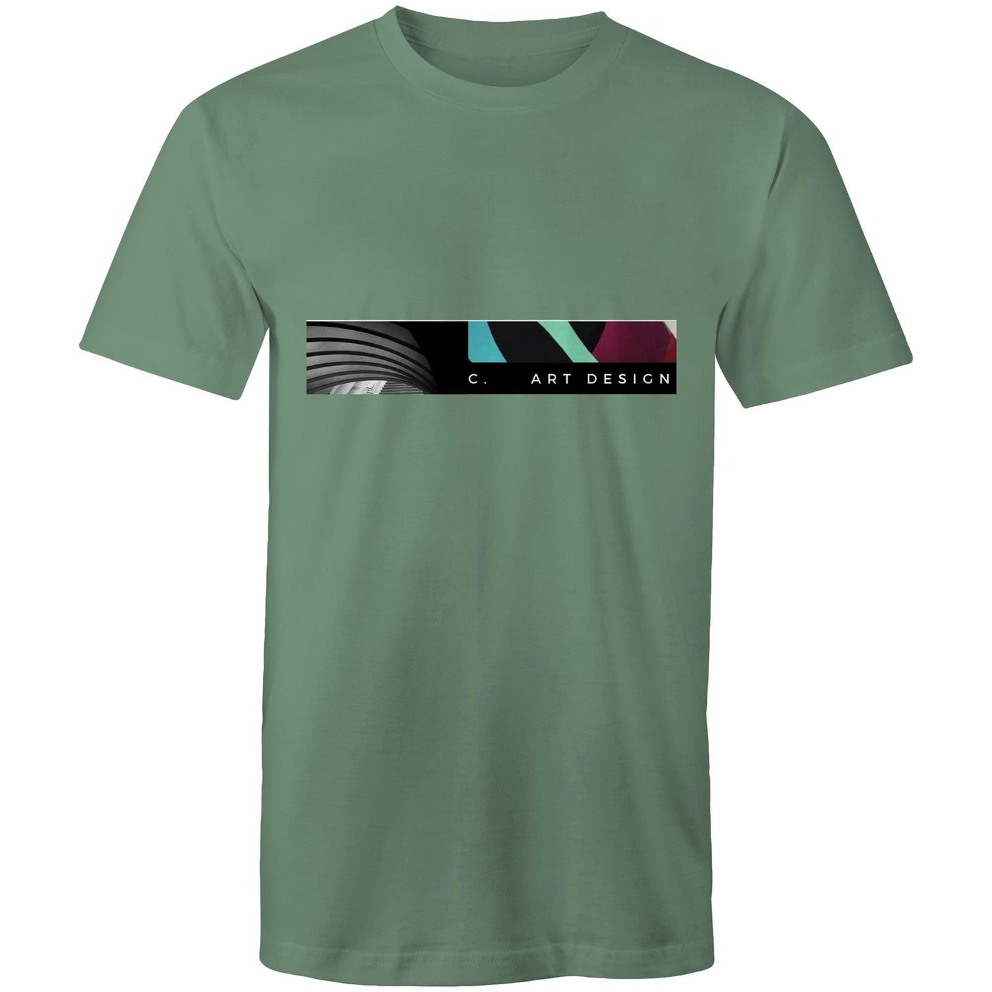 Sage / Small C. Art Design - Arc Men's T-Shirt